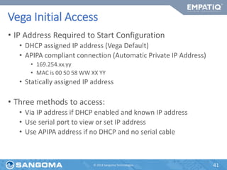 Sangoma Vega Gateway Training Presentation | PPTX