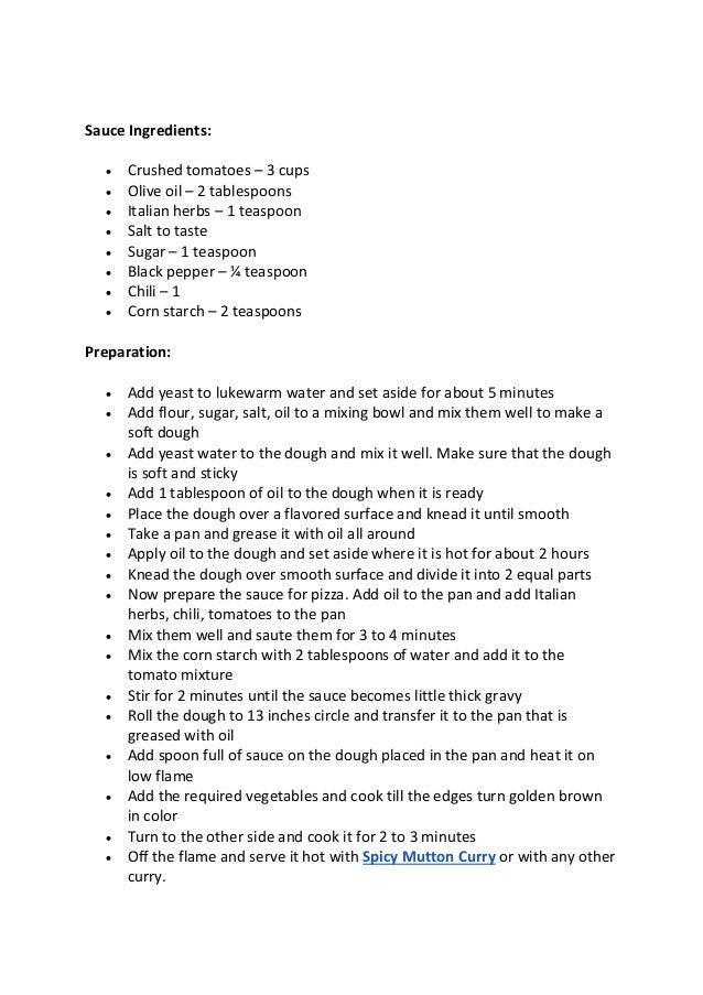How To Make Pizza At Home Without Oven How To Make Pizza At Home Without Oven