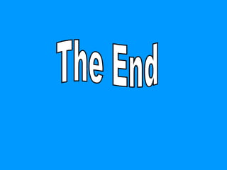 The End 