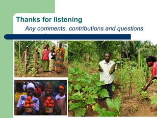 Thanks for listening
  Any comments, contributions and questions
  are welcome
 