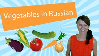 Vegetables in Russian