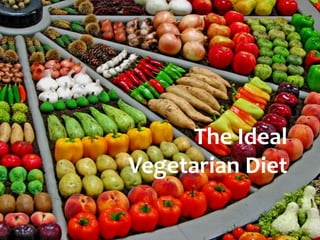 The Ideal
Vegetarian Diet
 