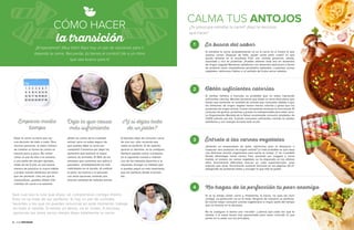 12 • Guía Vegetariana12 • Guía Vegetariana
¿Empezamos? ¡Muy bien! Aquí hay un par de opciones para ir
dejando la carne. Recuerda: ¡tú tienes el control! ¡Ve a un ritmo
que sea bueno para ti!
CÓMO HACER
la transición
Sea cual sea la ruta que elijas, sé comprensivo contigo mismo.
Esto no se trata de ser perfecto. Si hay un par de comidas
favoritas a las que no puedes renunciar en este momento, trabaja
en todo lo demás. Si tienes un desliz, no te rindas. A muchas
personas les toma varios meses dejar totalmente la carne.
Dejar la carne no tiene que ser
una decisión de todo o nada. Para
muchas personas, la mejor manera
de cambiar su forma de comer es
hacerlo poco a poco. No comer
carne un par de días a la semana,
o una parte del día (por ejemplo,
antes de las 6 pm), es una buena
manera de practicar tu nuevo hábito
y probar nuevos alimentos sin tener
que ser perfecto. Una vez que te
acostumbres, ¡puedes añadir más
comidas sin carne a la semana!
¿Estás en contra de la crueldad
animal, pero no estás seguro de
que puedas dejar la carne por
completo? Comienza por dejar los
alimentos que lastiman al mayor
número de animales. El 95% de los
animales que comemos son pollos y
pescados, probablemente los más
maltratados en el mundo. Al sustituir
el pollo, los huevos y el pescado
con otras opciones, evitarás una
enorme cantidad de maltrato animal.
Empieza medio
tiempo
Deja lo que causa
más sufrimiento
En busca del sabor
Si extrañas la carne, probablemente no es la carne en sí misma lo que
quieres comer. Después de todo, ¿quién come pollo crudo? Lo que
quizás anhelas es el resultado final: una comida grasocita, salada,
sazonada y rica en proteínas. ¡Puedes obtener todo eso en alimentos
de origen vegetal! Mantente satisfecho con alimentos deliciosos y llenos
de proteína como champiñones portobello salteados, crujientes carnes
vegetales, deliciosos frijoles o un puñado de frutos secos salados.
1
Obtén suficientes calorías
Si sientes hambre a menudo, es probable que no estés ingiriendo
suficientes calorías. Muchas personas que dejan la carne descubren que
tienen que aumentar la cantidad de comida que consumen debido a que
los alimentos de origen vegetal tienen menos calorías y grasa que los
productos de origen animal. Comer únicamente verduras no funcionará. El
consumo de granos, proteínas y grasas es indispensable para estar sano.
La Organización Mundial de la Salud recomienda consumir alrededor de
2,000 calorías por día. Cuando consumes suficientes calorías te sientes
satisfecho y con energía durante todo el día.
2
Éntrale a las carnes vegetales
¿Anhelas un emparedado de pollo, salchichas para el desayuno o
cualquier otro producto de origen animal? Lo más probable es que haya
una deliciosa versión vegetariana para saciar tu antojo. ¡Y sin crueldad!
Desde albóndigas hasta carnes frías, pasando por nuggets y carne
molida, el número de carnes vegetales se ha disparado en los últimos
años. Encontrarás diferentes marcas en cada supermercado, unas
mejores que otras. Encontrarás nuestras favoritas en las páginas 20-21.
¡Asegúrate de probarlas todas y escoger la que más te guste!
3
No hagas de la perfección tu peor enemigo
Si se te antoja comer carne y, finalmente, lo haces, no seas tan duro
contigo. La perfección no es la meta. Ninguno de nosotros es perfecto.
Es mucho mejor consumir comida vegetariana la mayor parte del tiempo
que no hacerlo en lo absoluto.
No te castigues si tienes una “recaída” y piensa que cada vez que te
sientas a la mesa tienes una oportunidad para hacer coincidir lo que
pones en tu plato con tus principios.
4
Si decides dejar de consumir carne
de una vez, sólo recuerda que
nadie es perfecto. Si de repente
ignoras tu decisión, no te castigues.
Siempre puedes volver a empezar
en la siguiente comida o intentar
uno de los métodos descritos a la
izquierda. Escoger un método que
sí puedas seguir es más importante
que ser perfecto desde el primer
día.
¿Y si dejas todo
de un jalón?
CALMA TUS ANTOJOS
¿Te preocupa extrañar la carne? ¡Aquí te decimos
qué hacer!
 