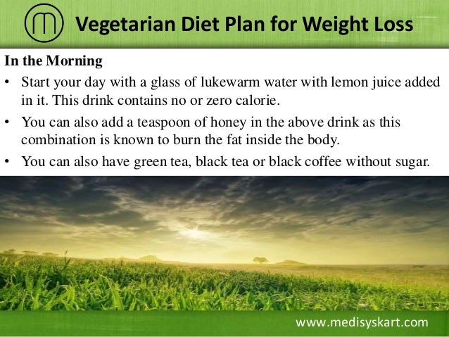 vegetarian diet plan for weight loss in 15 days