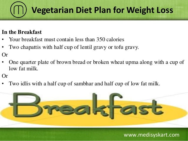 vegetarian diet plan for weight loss fast