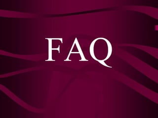 FAQ 