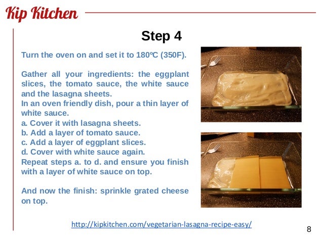 vegetarian lasagna recipe no white sauce