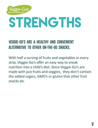 Veggie go's brand book