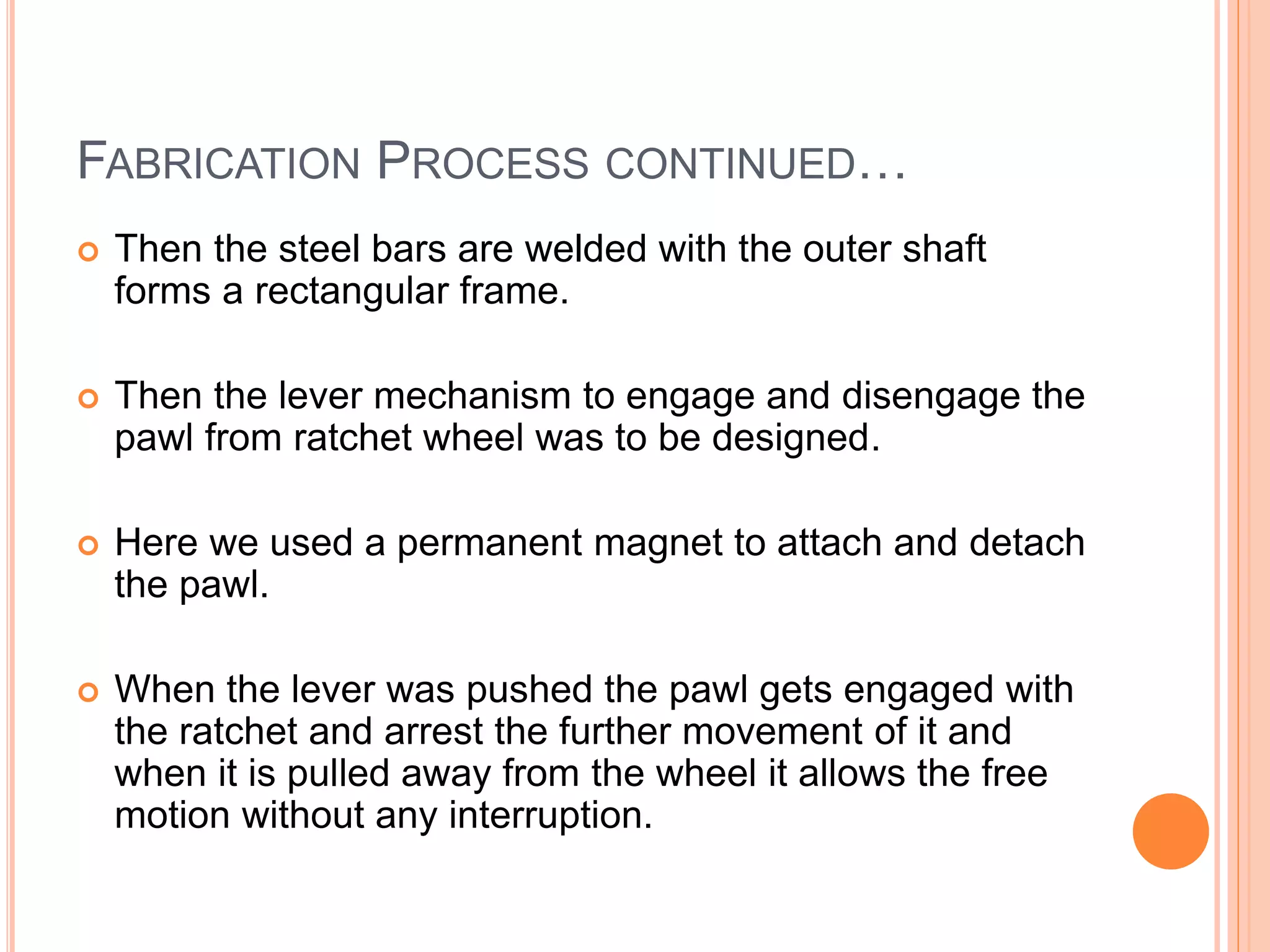 Vehicle anti reverse system | PPTX