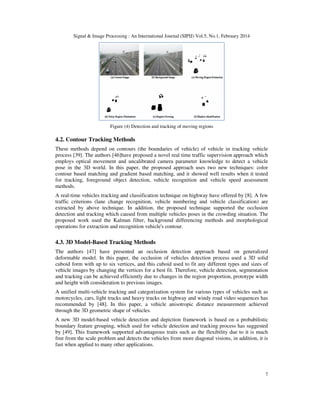 Vehicle detection and tracking techniques a concise review | PDF