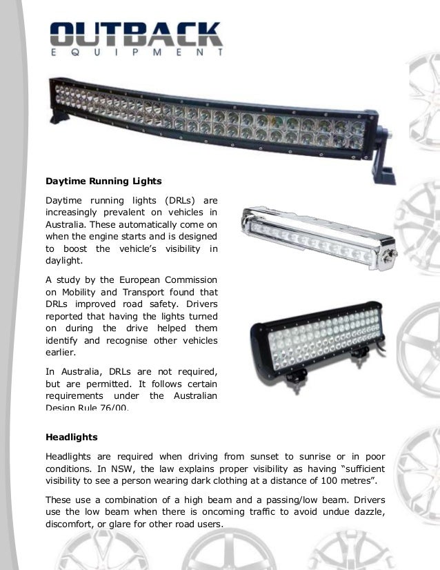 Vehicle Lighting & Accessories Lighting the Way to Better Driving