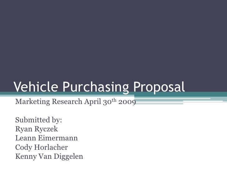Research paper on buying a car