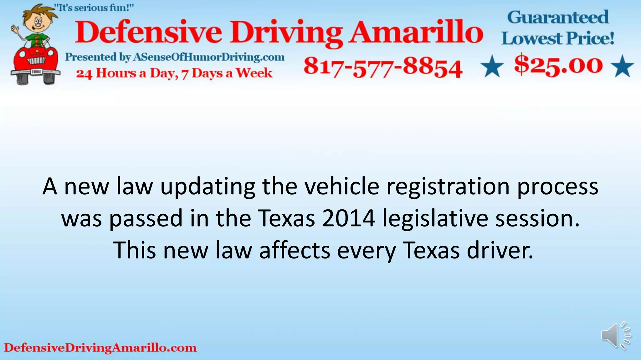 All You Need To Know About The New Texas Vehicle Registration Sticker PPT