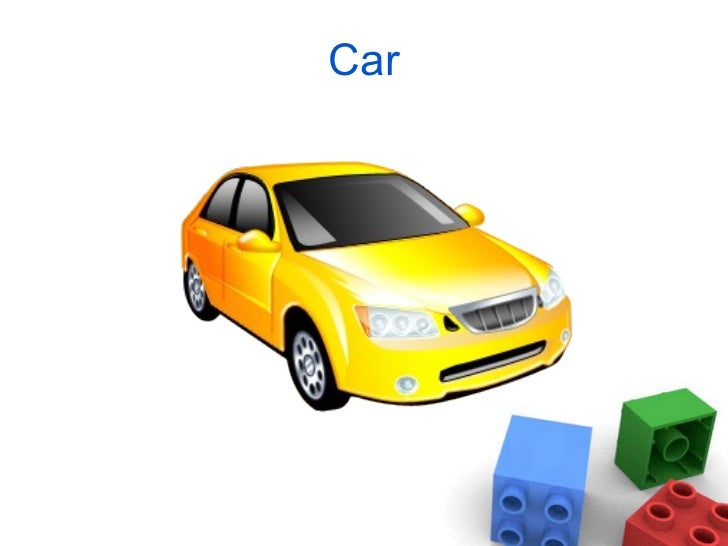 Names and pictures of vehicles for preschoolers and kindergarten kids