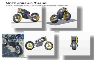 Motorcycle Sample Motorcycle Design Samples | PDF