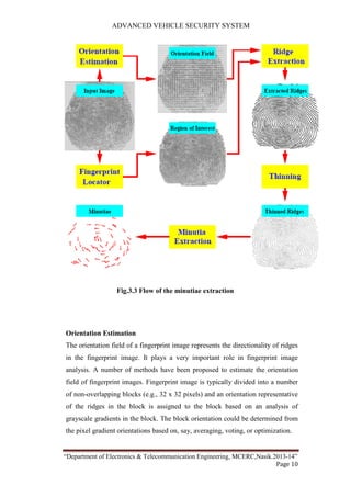 Vehicle security system final report | PDF