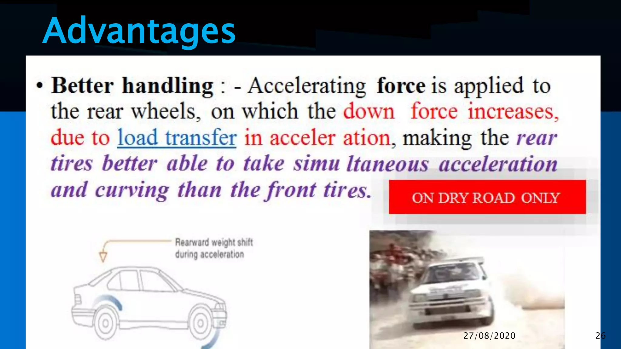 Advantages
27/08/2020 26
 