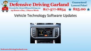Vehicle Technology Software Updates
 