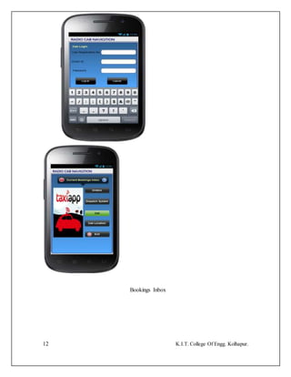12 K.I.T. College Of Engg. Kolhapur.
Bookings Inbox
 
