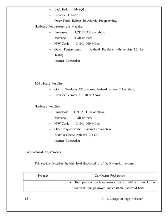 Vehicle tracking system