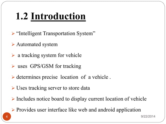 Vehicle tracking system using gps and gsm | PPTX | Auto Navigation ...