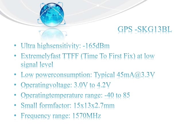 Vehicle tracking system using iot and gps | PPTX