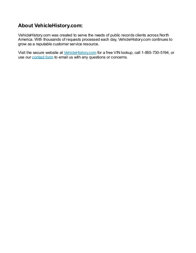 Vehicle Value By Vin >> Vehiclehistory To Provide Free Vehicle Value Calculator Vehicle Value By Vin >> Vehiclehistory To Provide Free Vehicle Value Calculator