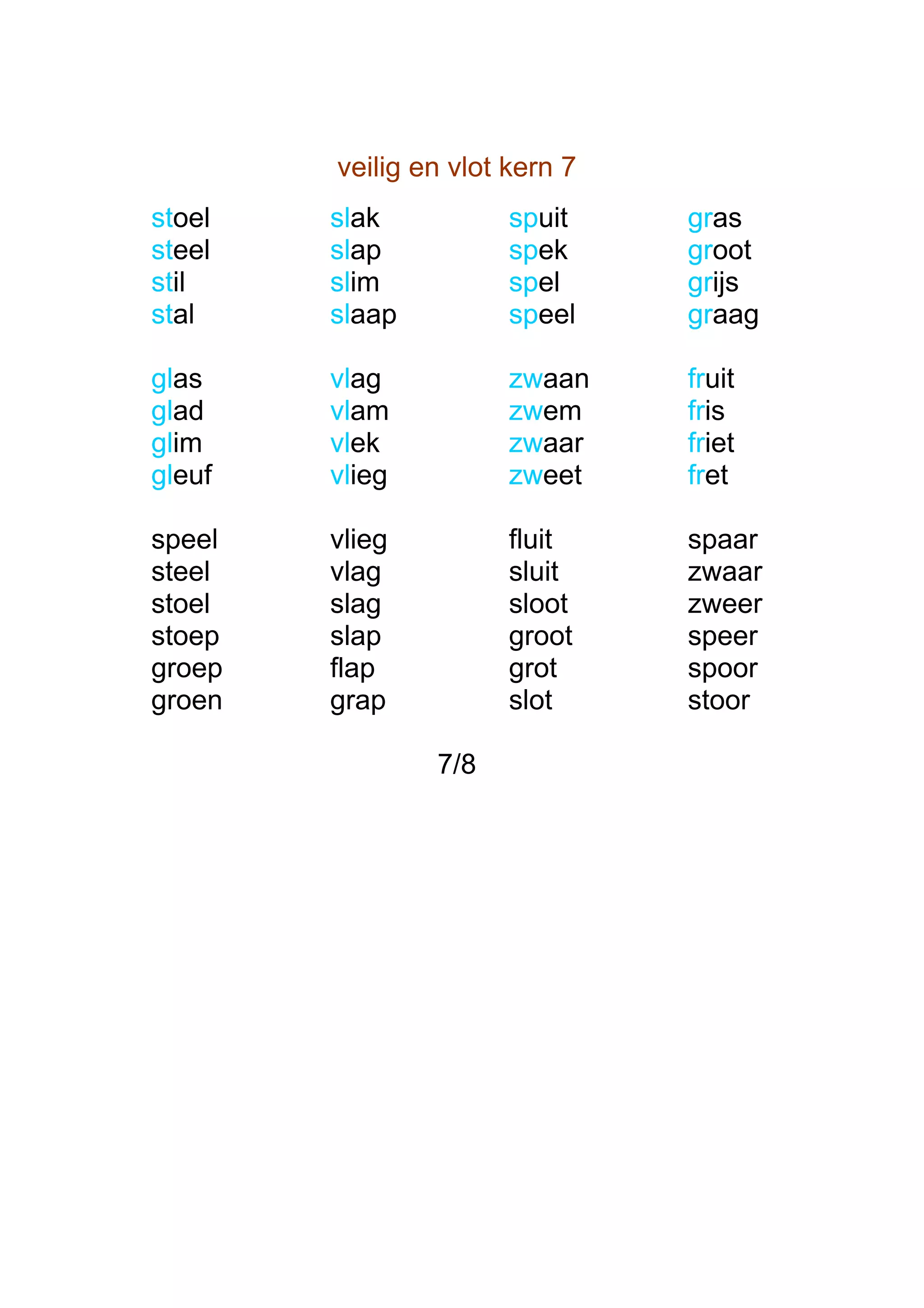 Veilig En Vlot kern 7 PDF Veilig En Vlot kern 7 PDF