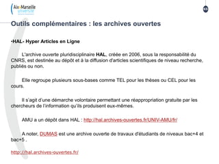 •HAL- Hyper Articles en Ligne
L'archive ouverte pluridisciplinaire HAL, créée en 2006, sous la responsabilité du
CNRS, est...