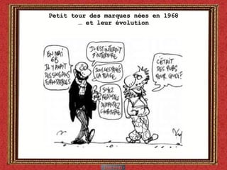 Petit tour des marques nées en 1968 … et leur évolution 