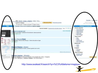 http://www.exalead.fr/search?q=r%C3%A9alisme+magique   