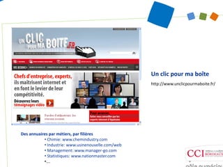Les blogs


France
60 % des chefs d’entreprises considèrent les blogs comme un élément clef de la
                d entrep...