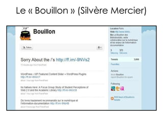 Le « Bouillon » (Silvère Mercier) 