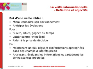 Veille Informationnelle Slide 8