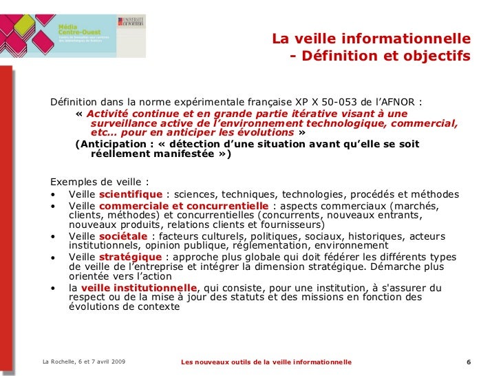 Veille Informationnelle