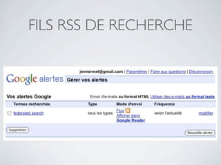 FILS RSS DE RECHERCHE
 