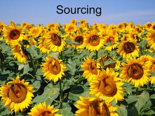 Sourcing 