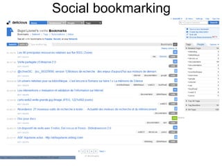 Social bookmarking 