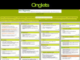 Onglets 