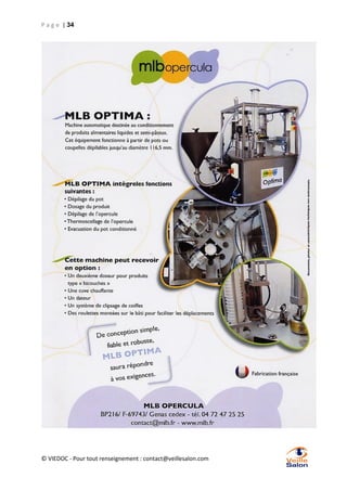 P a g e | 34

© VIEDOC - Pour tout renseignement : contact@veillesalon.com

 