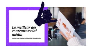 Veille Social Media - Mars 2020 - Castor et Pollux