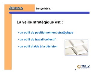 Veille StratéGique Et Intelligence éConomique