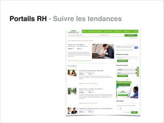 Portails RH - Suivre les tendances

 