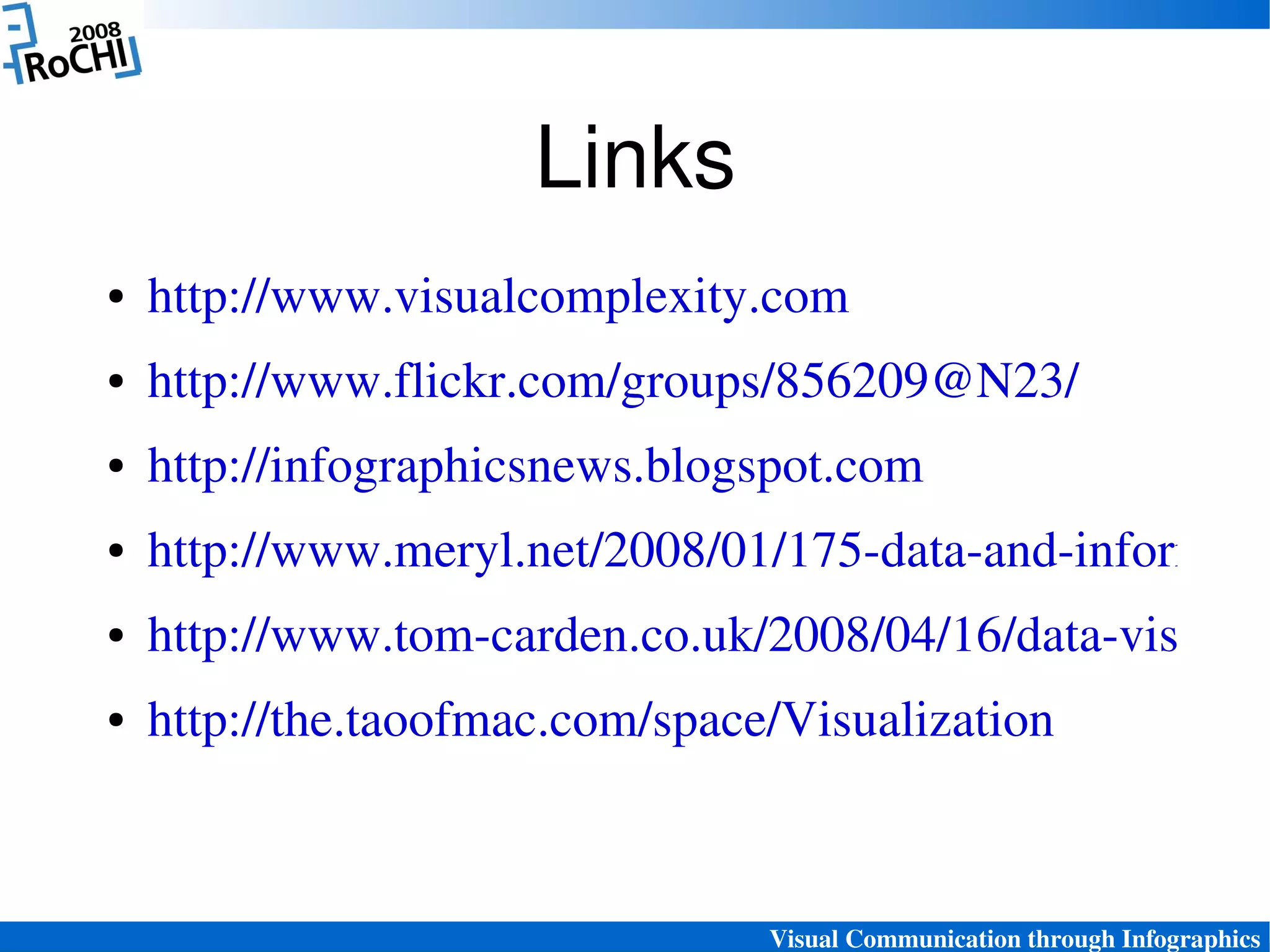 Visual Communication through Infographics