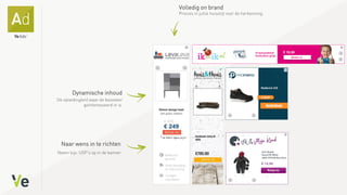 Dynamische inhoud
Volledig on brand
Naar wens in te richten
De opleiding(en) waar de bezoeker
geïnteresseerd in is.
Neem bijv. USP’s op in de banner
Precies in jullie huisstijl voor de herkenning.
 