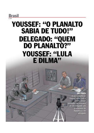 Veja Magazine - Shame on Dilma Rousseff and Lula Government 