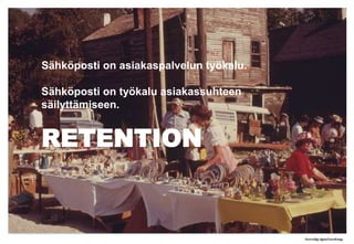 Tämän pohjalta luodaan hoitomallit ja asiakasdialogi, joka perustuu asiakkaan tunnistamiseen ja viestinnän kohdentamiseen yksilöllisesti hänen tunnistetun tai ennustetun tarpeen pohjaltaLähde: Avaus 2010