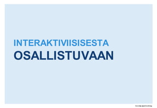 Asiakasymmärryksen leviäminen: suora kosketus asiakkaiden suoriin palautteisiin ja kysymyksiin.Case: P&G:n harjoittama systemaattinen asiakkaiden osallistaminen on merkittävästi lisännyt tuotteiden kaupallista menestystäKonseptin kuvausVocalpoint on 2005 perustettu äitiverkosto, jossa keskustellaan P&G:n tuotteista ja niiden käyttötarkoituksista