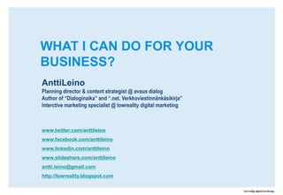 Kausiluontoisia markkinointisivustoja