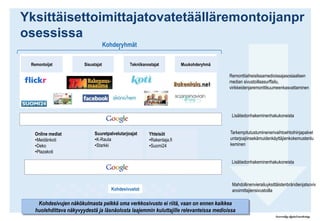 Remontoijat jakavat omia kokemuksiaan ja vinkkejä